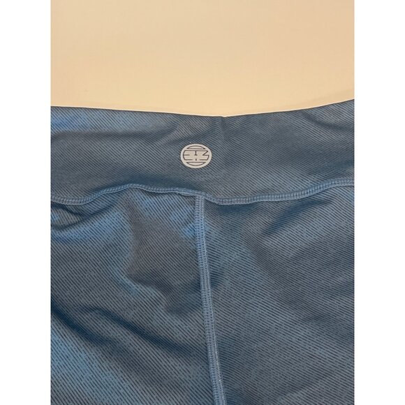 IAB MFG Womens Blue Reversible Athletic Shorts Size L With Striped Pattern - Picture 6 of 7